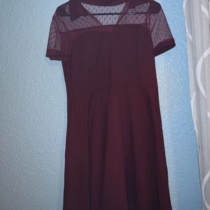 Shein Baby Doll Collared Dress